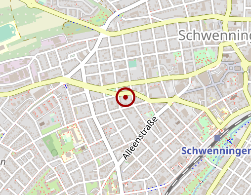 Karte: Beratungsstelle für Alkohol u. Drogenprobleme, Fachstelle Sucht des bwlv