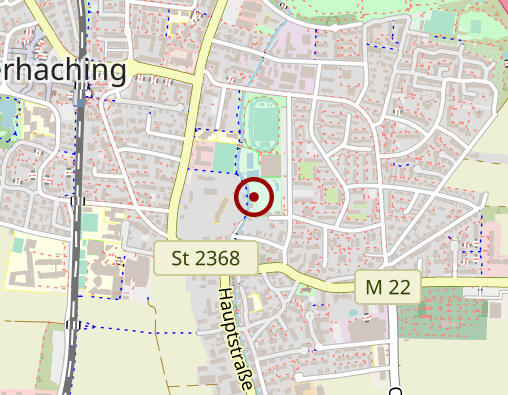 Karte: Rotes Kreuz Bayern - Kreisverband München Wasserwacht Unterhaching, Freibad