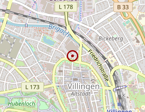 Karte: Deutsches Rotes Kreuz, Ortsverein Villingen