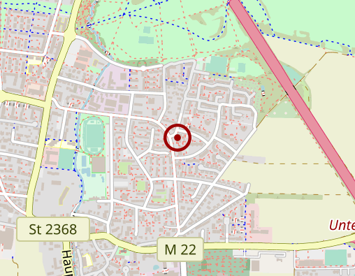 Karte: Caritas Sozialstation Hachinger Tal und Ottobrunn