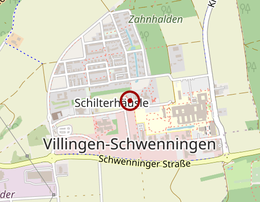 Karte: Tagesklinik für Psychiatrie und Psychotherapie Schwarzwald-Baar-Kreis