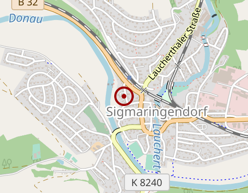 Karte: Sozialer Förderverein Sigmaringendorf-Laucherthal / Organisierte örtliche Nachbarschaftshilfe