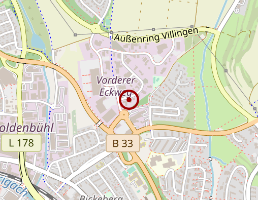 Karte: Caritasverband für den Schwarzwald-Baar-Kreis e.V. Tagespflege Café Marie