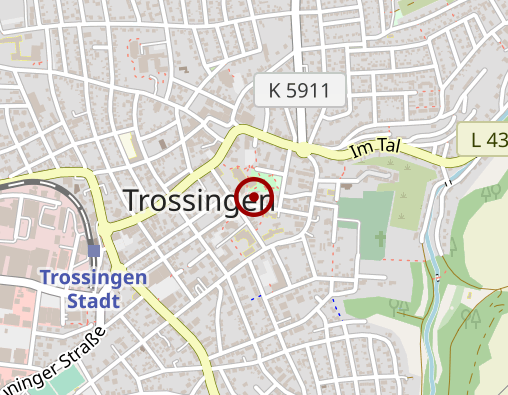 Karte: Sozialwerk Trossingen e.V. Trossingen