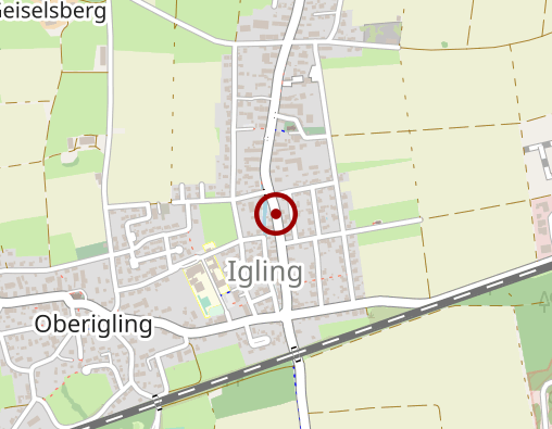 Karte: Tagespflege Igling