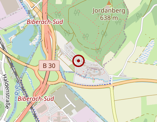 Karte: St. Elisabeth-Stiftung Wohnpark am Jordanbad