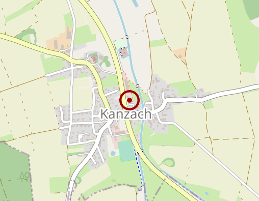 Karte: Betreuungsgruppe Fußballfreunde Kanzach