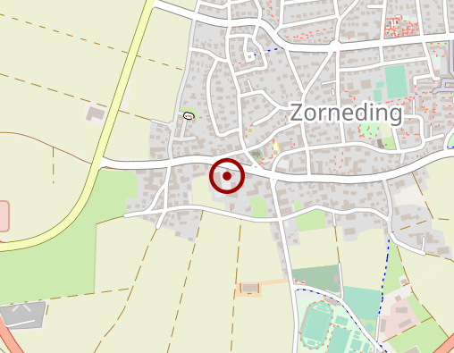 Karte: SCHÖNES LEBEN Ambulante Pflege Zorneding