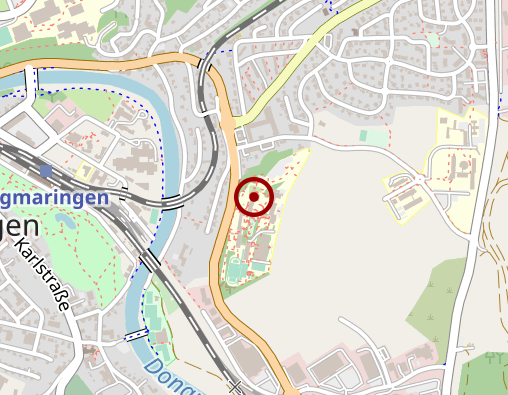 Karte: Caritas Werkstatt für Behinderte WfB Zweigwerkstatt für psychisch Kranke