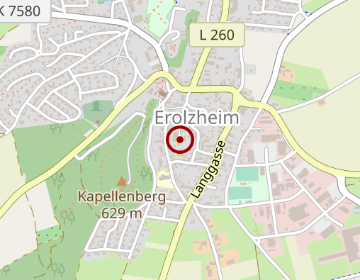 Karte: Die Zieglerischen-Süd gemeinnützige GmbH Seniorenzentrum Erolzheim