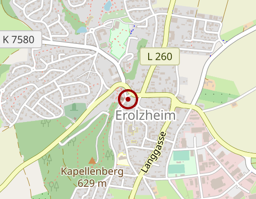 Karte: organisierte Nachbarschaftshilfe Seelsorgeeinheit 1 Illertal