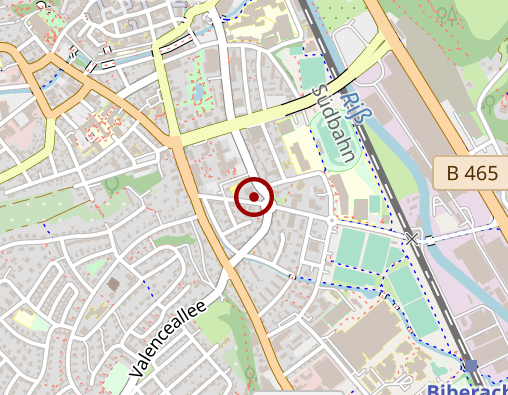 Karte: Einzelbetreuung, Familienentlastender Dienst