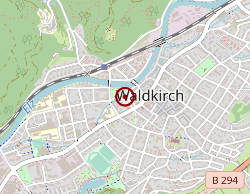 Karte: AWO Waldkirch