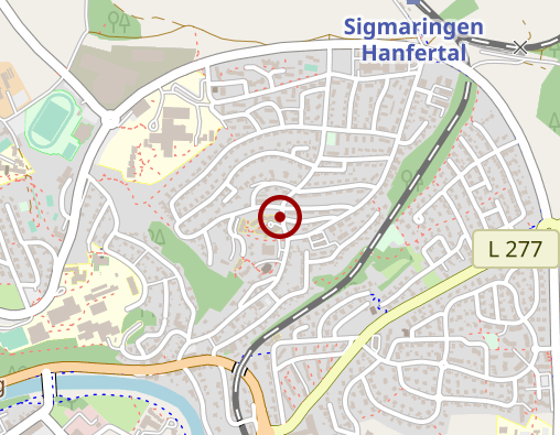 Karte: ProCurand gemeinnützige ProCurand GmbH Seniorenwohnanlage Fideliswiesen