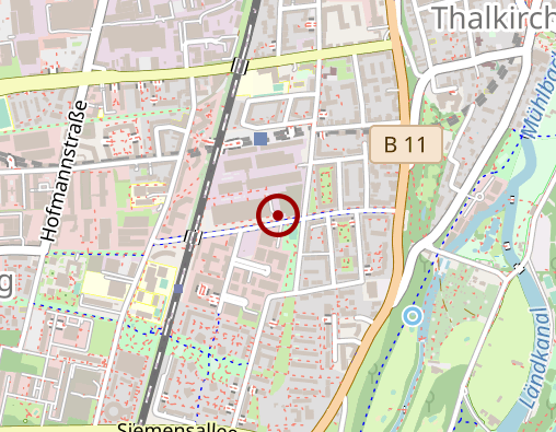 Karte: Lebenshilfe Werkstatt GmbH