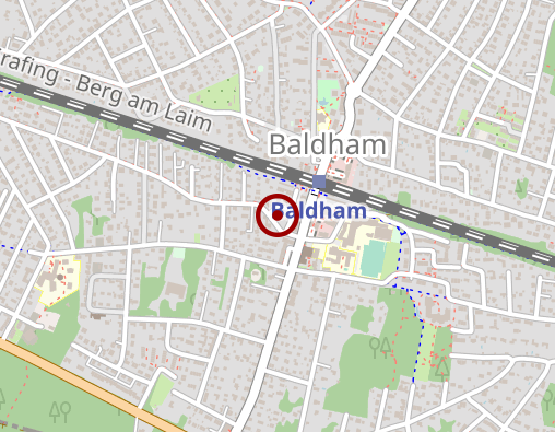 Karte: Osteopathie und Nährstofftherapie in Vaterstetten OT Baldham Heilpraktiker Marco Bruhn