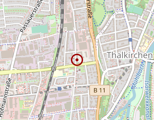 Karte: Ambulanz Aicher München oHG