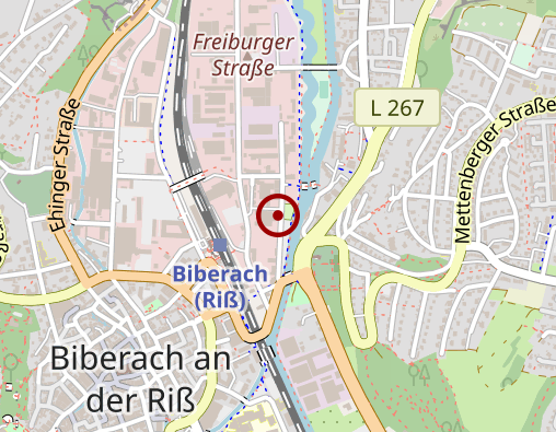 Karte: Heggbacher Einrichtungen Werkgemeinschaft