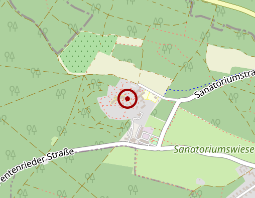 Karte: Senioren- und  Pflegeeinrichtung Waldsanatorium bei Planegg