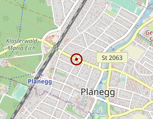 Karte: Diakoniestation Gauting-Stockdorf-Planegg