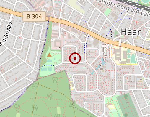 Karte: Heilpraxis in Haar Gertrud Soldan