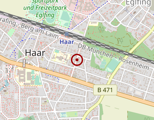 Karte: Deutscher Verband für Physiotherapie-Zentralverband d. Krankengymn.