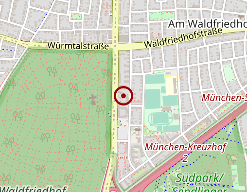 Karte: Hypnosestudio München