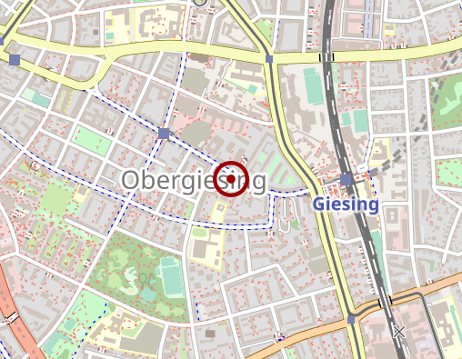 Karte: Giesinger Reha-Sport GmbH