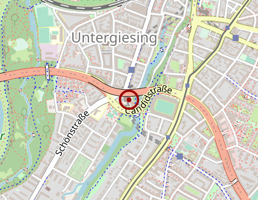 Karte: Physiotherapie Am Candidplatz PAC