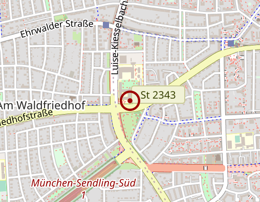 Karte: MÜNCHENSTIFT Ambulanter Dienst Haus St. Josef