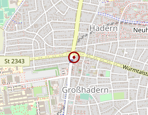 Karte: Bestattungsinstitut Hanrieder GmbH