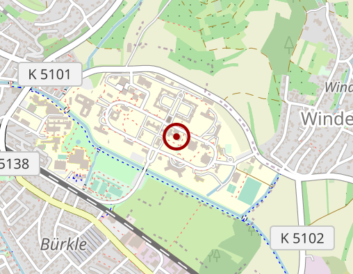 Karte: Zentrum für Psychiatrie Emmendingen