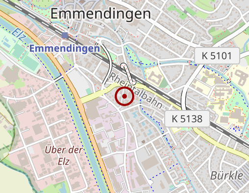 Karte: emma- Jugend- und Drogenberatung