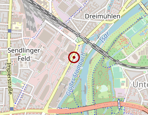 Karte: Johanniter-Unfall-Hilfe e.V. Regionalverband München