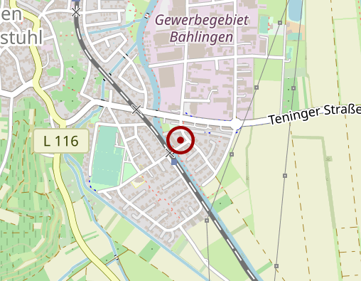 Karte: Die Tagesstätte im Kaiserstuhl