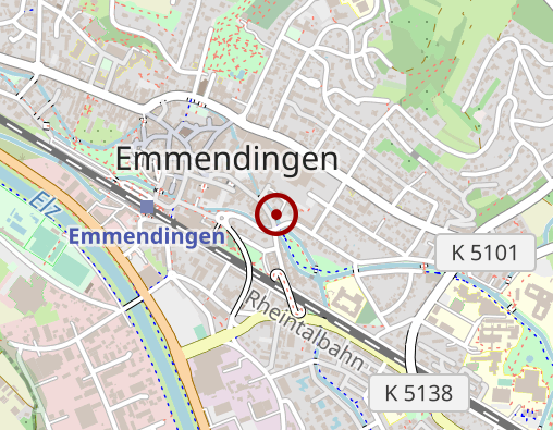 Karte: Betreutes Wohnen für psychisch Kranke