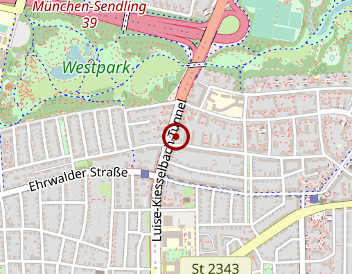 Karte: Caritas Sozialstation München Süd