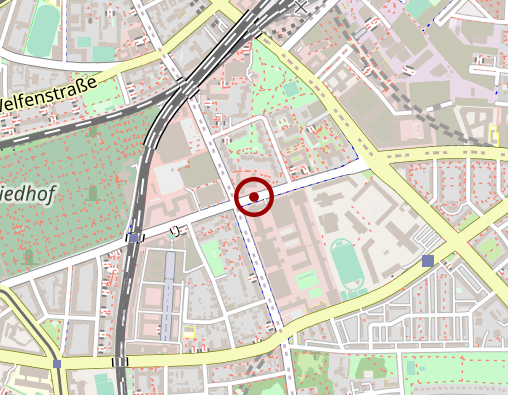 Karte: MÜNCHENSTIFT Ambulanter Dienst Haus St. Maria Ramersdorf