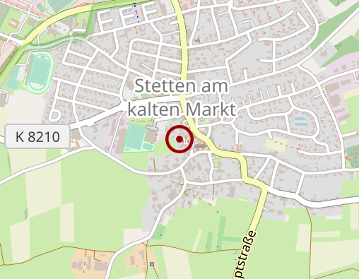 Karte: DRK Ortsverein Stetten-Schwenningen Bereitschaftsleitung