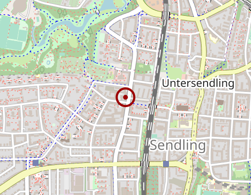 Karte: Gerontopsychiatrischer Dienst München Süd