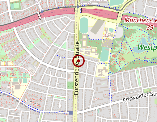 Karte: Pflegeservice München e.V.