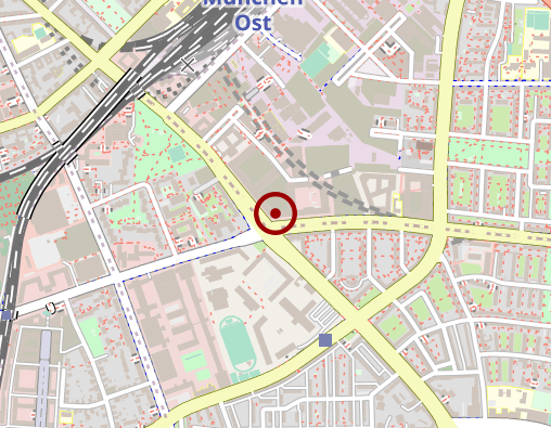 Karte: Physiotherapie Scharke und Werner