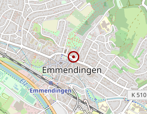 Karte: Beratungsstelle für Suchtprobleme bwlv