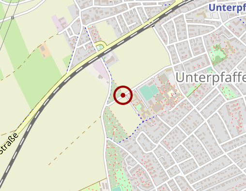 Karte: Betreuung und Pflege zuhause Germering