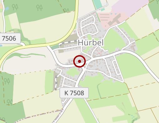 Karte: Betreuungsgruppe "Silberperlen" Hürbel