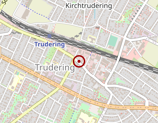 Karte: Sozialstation Trudering