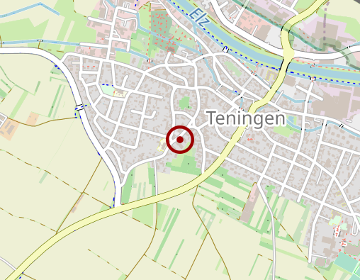 Karte: Seniorenzentrum Teningen der Bruderhausdiakonie