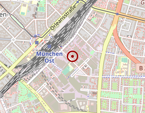 Karte: Taxi Center Ostbahnhof GmbH