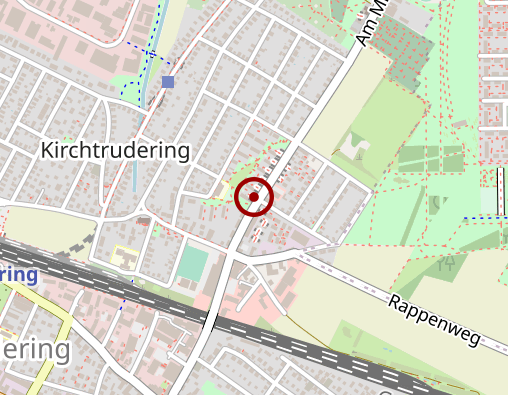 Karte: Lehrinstitut f. Psychotherapie u. Psychoanalyse, München LPM e.V.