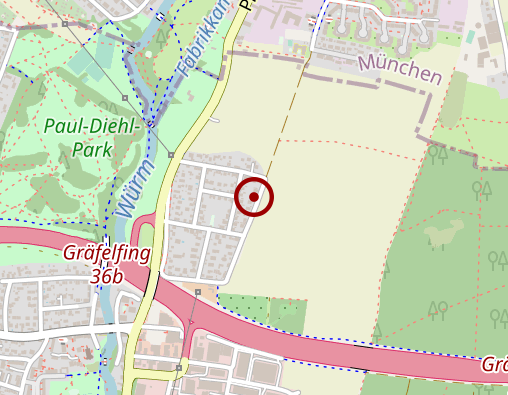 Karte: Tagespflegestätte "Haus der Geborgenheit" Andrea Praml